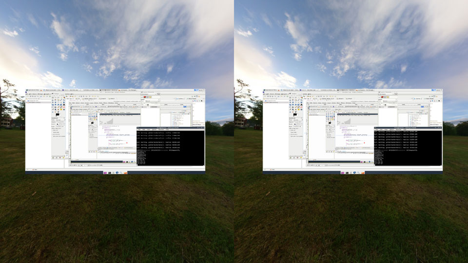 ibex virtual reality desktop proper aspect ratio