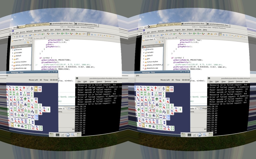 ibex improved barrel distortion will allow for cleaner different horizontal and vertical distorts